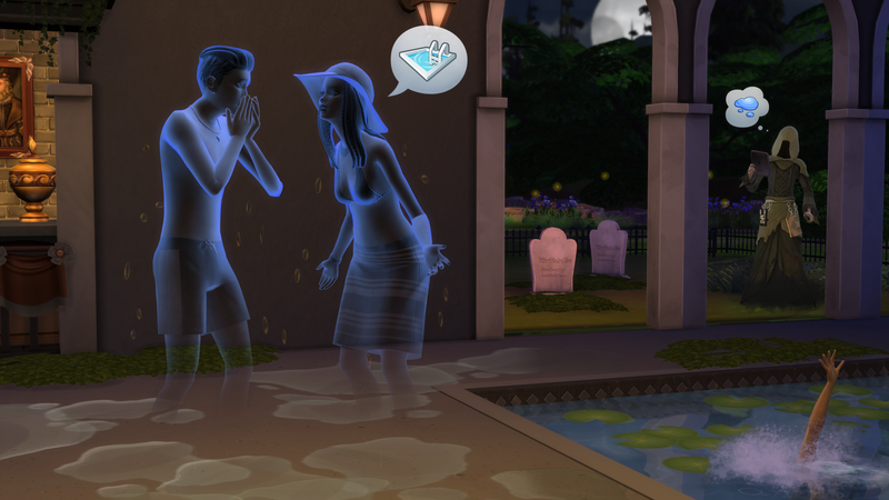 Illustration for article titled The Sims 4 Gets Swimming Pools (For Free) Today